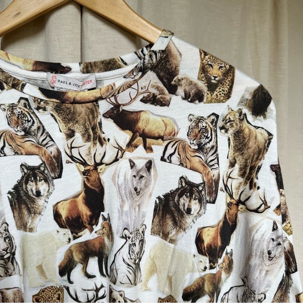PAUL & JOE | Forest Animal Tee (size M) - Picture 3 of 3